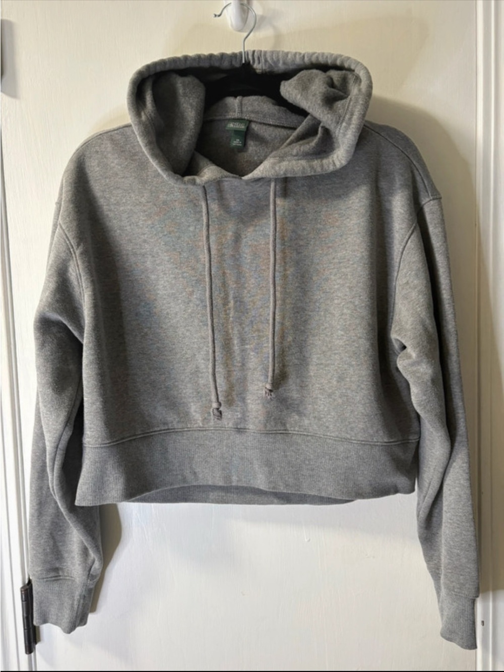 Wild Fable Gray Cropped Hoodie